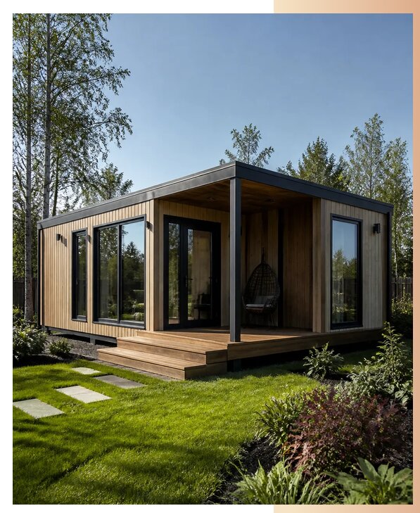 Модульные дачные домики в Лобне по цене от 361410 р. | БытовкаПрофи-Лбн