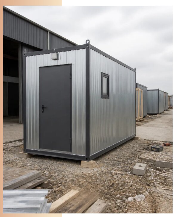 Металлические хозблоки на заказ и в аренду от производителя в Лобне